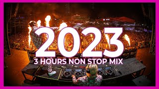 New Year Mix 2023  Best Mashups amp Remixes Of Popular Songs 2022 🎉  3 HOURS NON STOP DJ DANCE MIX [upl. by Cirderf896]