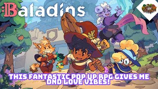 This Fantastic Pop Up RPG Gives Me DnD Love Vibes  Baladins [upl. by Akimak]