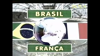 Rede Globo  Chamada copa 2006 Brasil vs França  oferecimentos 01072006 [upl. by Enelehs]