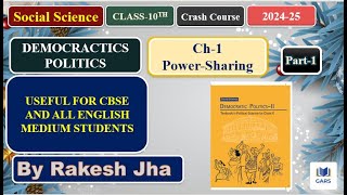 Social SciencePolSciClass10Ch1 PowerSharingPart1 [upl. by Sneed294]