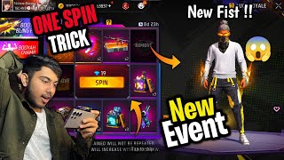 BOOYAH BLING FIST FREE FIRE  NEW FADED WHEEL EVENT SPIN  FREE FIRE NEW EVENT  TECHNO BANDA [upl. by Nawuj]