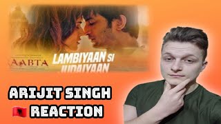 Lambiyaan Si Judaiyaan  Arijit Singh  Foreigner Reaction [upl. by Jehiel]