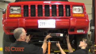 Trailer Hitch Installation 31084 for 1984 2001 Jeep Cherokee [upl. by Fabiano]