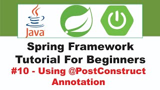 Spring framework tutorial for beginners 10 [upl. by Tiphane165]