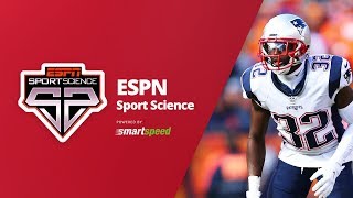 ESPN Sport Science  Devin McCourty and SMARTSPEED [upl. by Shurlocke]