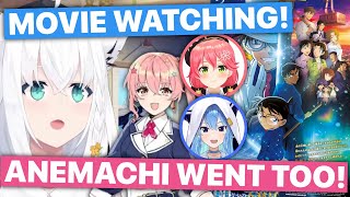 Anemachi Joined FubuMiComet For Movies Shirakami Fubuki  Hololive Eng Subs [upl. by Ji229]