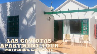 Las Gaviotas Apartment Tour  Matagorda Lanzarote  Canary Islands  August 2022  4K [upl. by Rowen447]