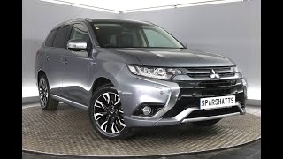 Mits Outlander Phev 20 h 12kWh GX4hs SUV 5dr Petrol Plugin Hybrid CVT 4WD Euro 6 200 ps 2016 [upl. by Donnenfeld]