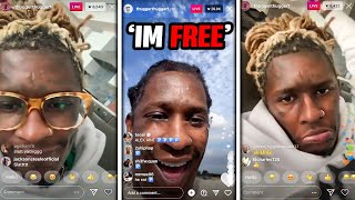 Young Thug FINALLY SPEAKS on His Release From Jail [upl. by Diann]