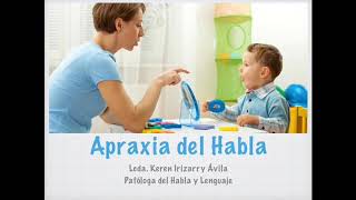 Apraxia del Habla Infantil [upl. by Woermer]