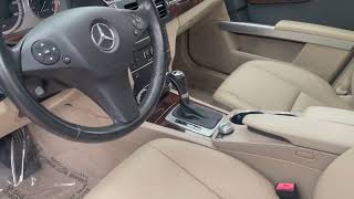 Mercedes GLK350 4matic walk around with engine running [upl. by Ahsiram]