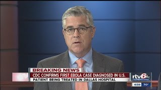 Dallas hospital confirms first Ebola case in US [upl. by Enomahs996]