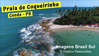 PRAIA de COQUEIRINHO  Conde  PB Aéreas Drone [upl. by Parke]