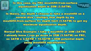 FRC freedive training the traditional FrenzelFattah mouthfill practice [upl. by Nye721]