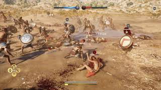 Assassins Creed Odyssey  Conquest Battle Invading Messara [upl. by Gustafson]