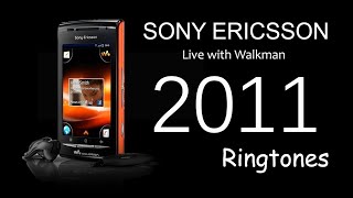 Sony Ericsson Ringtones 2011 Live with Walkman [upl. by Aneel]