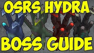 OSRS  Hydra Boss Guide Alchemical Hydra Guide [upl. by Netsriik]