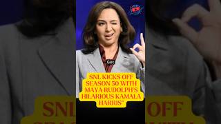 SNL Kicks Off Season 50 with Maya Rudolph’s Hilarious Kamala Harris [upl. by Souza986]