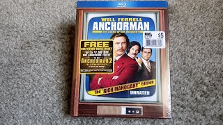 Anchorman The Rich Mahogany Edition Blu Ray Unboxing [upl. by Hairabez508]