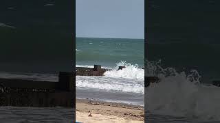 Watch the waves on Swanage beach dorset [upl. by Raman]