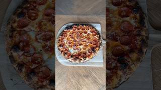 Pepperoni diced onion and Parmesan pizza foru [upl. by Japheth]