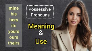 How To Use Possessive Pronouns Correctly In English Speaking My or Mine english englishgrammar [upl. by Malorie472]