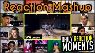 BLACKPINK  Forever Young  Dance Practice Video  Reaction Mashup [upl. by Melisenda991]