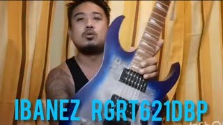 Ibanez RGRT621DBP  demo and review [upl. by Norvin485]