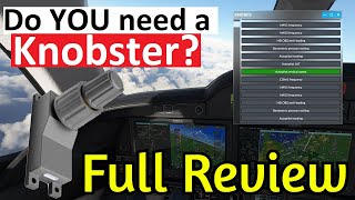 MSFS KNOBSTER REVIEW A VR GAME CHANGER [upl. by Ellezaj]