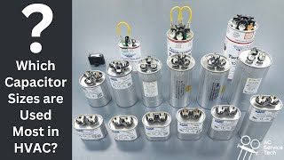 Stock These Run CAPACITOR SIZES in the Residential HVAC Service Truck Why [upl. by Sair]