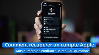 Comment récupérer un compte Apple sans numéro de confiance email ni questions [upl. by Nnylimaj]