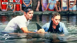 Jaws 3 in 4K UHD  Shark Attack At The Opening Ceremony  Extended Preview [upl. by Cr]