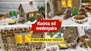 Novogodišnja Kućica od Medenjaka 🏡 Christmas Gingerbread House [upl. by Opportina]