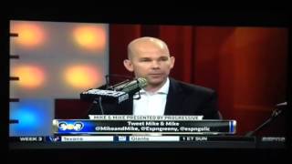 FXFL Commissioner Brian Woods on Mike and Mike [upl. by Isbel505]