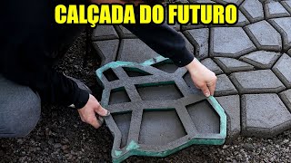 Faça Sua Própria Calçada com esse Molde Incrível e Economize Dinheiro [upl. by Ellenet675]