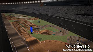 2023 WSMX Round 3 Main 1  MX Simulator [upl. by Aicilic]