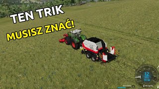 Ten TRIK w FS22 MUSISZ ZNAĆ [upl. by Ahcsim243]