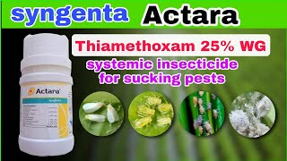 SYNGENTA ACTARA  Thiamethoxam 25 WG Insecticide Details  For Sucking Pests  Tamil [upl. by Netaf880]