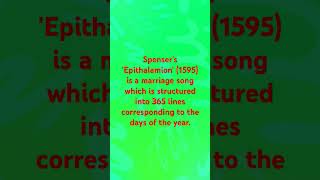 Spenser Epithalamion [upl. by Intirb143]