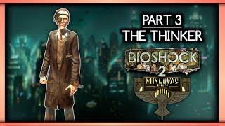 Bioshock 2 Minervas Den  Part 3 The Thinker [upl. by Yelkao]