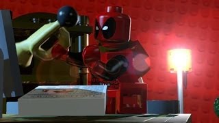 LEGO Marvel Super Heroes  Complete Deadpool Red Brick Guide amp How to Unlock Deadpool [upl. by Yevette171]