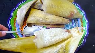 TAMALES de Frijol  La receta de la abuelita [upl. by Einnaf589]