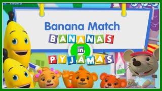 ♡ Bananas In Pyjamas  Educational Matching Video Game For Children [upl. by Assirrac]