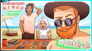 KARDBOARD KINGS CARD GAME ISLAND  inicio DE GAMEPLAY  SEJA O REI DAS CARTAS GAME GRATIS [upl. by Eey]