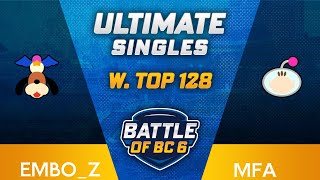 emboz Duck Hunt vs MFA Olimar  Ultimate Singles Winners Top 128  Battle of BC 6 [upl. by Aham]