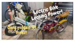 Lectric Bike Losing Power Help Us Fix It Lectricbikes ebike fulltimervlifestyle [upl. by Ardnuyek614]