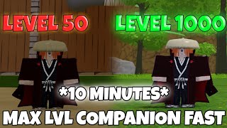 The BEST Way To Level Up Your Companion In Shindo Life [upl. by Ahgem]