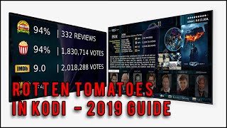 KODI 18 Guide  Beautiful MQ7 skin with Rotten Tomatoes and IMDB ratings  Part 2 of 3 [upl. by Valdemar458]