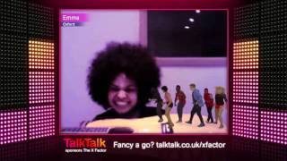 TalkTalk X Factor ads  week 1 [upl. by Cullan]