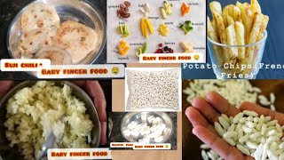 FINGER FOOD FOR BABIES ideas 💡 😋 Healthy and weight gaining food CrazyCoupleShow [upl. by Innaig]